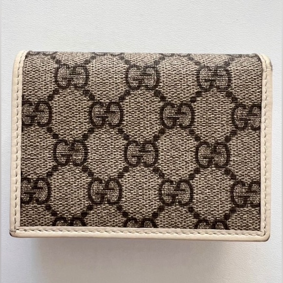 GUCCI HORSEBIT 1955 CARD CASE WALLET - Picture 3 of 6